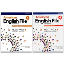 Kit American English File (4A + 4B Student Book/workbook Multi-pack) With Online Practice - 3RD