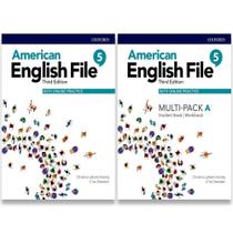Kit American English File: (5 + 5A) Student Book/workbook Multi-pack With Online Practice - Kit de Livros