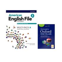 Kit: American English File 5 Student Book/Workbook Multi-Pack a With Online Practice - 3Rd Ed. + Dicionário Oxford Escol