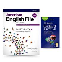 Kit: American English File Starter a - Multi-Pack - 3Rd Ed + Dicionário Oxford Escolar