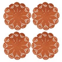 Kit Americano Sousplat de Mesa em Crochê - 4 peças