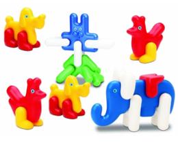 Kit Amiguinhos 200 Peças Lig Lig