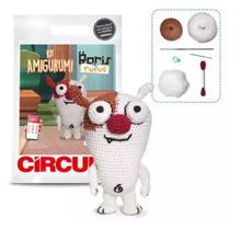 KIT AMIGURUMI BORIS E RUFUS COR 1 - Artesanato em Crochê