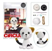 Kit amigurumi cães e gatos cor 6 malhado aprox 15 cm