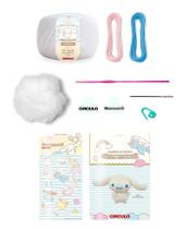 Kit Amigurumi Cinnamoroll Coleção Hello Kitty And Friends Kit Amigurumi Cinnamoroll Coleção Hello Kitty And Friends
