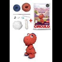 Kit Amigurumi Coleção Dinos Kit Amigurumi Coleção Dinos