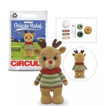 Kit Amigurumi Coleção Natal Círculo Completo DIY Kit Amigurumi Coleção Natal Círculo Completo DIY