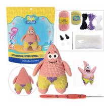Kit Amigurumi Completo Bob Esponja Linhas Corrente DIY Kit Amigurumi Completo Bob Esponja Linhas Corrente DIY