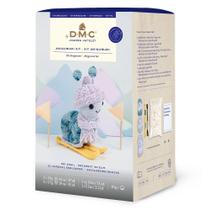 Kit Amigurumi DMC Caramujo no Ski