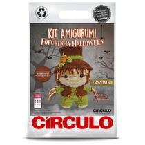 Kit Amigurumi Fofurinha Halloween - Espantalho