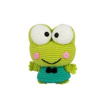 Kit Amigurumi Hello Kitty And Friends 488623 - Keroppi Kit Amigurumi Hello Kitty And Friends 488623 - Keroppi