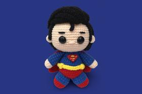 Kit Amigurumi Liga da Justiça DC Und