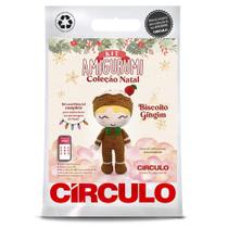 Kit Amigurumi Natal 2023 Círculo - Biscoito Gingin Kit Amigurumi Natal 2023 Círculo - Biscoito Gingin