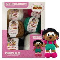 Kit Amigurumi Turma da Mônica - Milena Kit Amigurumi Turma da Mônica - Milena