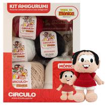 Kit Amigurumi Turma da Mônica - Mônica Kit Amigurumi Turma da Mônica - Mônica