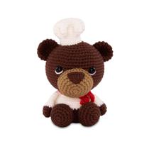 Kit Amigurumi Ursinhos Soft 493317 Cozinheiro
