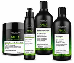 Kit Amla Facinatus Completo Shampoo Condicionador Máscara E Finalizador Para Crescimento E Fortalecimento Capilar Kit Amla Facinatus Completo Shampoo Condicionador Máscara E Finalizador Para Crescimento E Fortalecimento Capilar