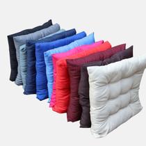 Kit Amlofada Cadeira Futon Decorativa Banco Poltrona 40x40cm Cama Sofá Pallet Lindas