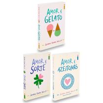 Kit amor e gelato - 3 livros novos