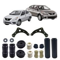 Kit Amortecedor + Bandeja Dian. Tras. Nissan Versa