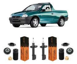 Kit Amortecedor Batente Dianteiro Pick Up Corsa 1995 Á 2003