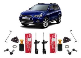 Kit Amortecedor Bieleta Dianteira Outlander 2007 2008 2009