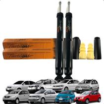 Kit Amortecedor Com Kit Batente Traseiro Polo Fox Space Fox