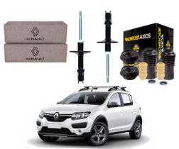 Kit amortecedor dianteiro axios renault sandero stepway 1.6 2015 a 2019