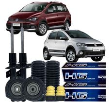 Kit Amortecedor Dianteiro Batente Vw Crossfox Spacecross