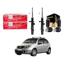 Kit Amortecedor Dianteiro C3 1.4 1.6 2003 A 2012 Kit Amortecedor Dianteiro C3 1.4 1.6 2003 A 2012