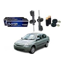 Kit Amortecedor Dianteiro Clio Sedan 1.6 1998 A 2002