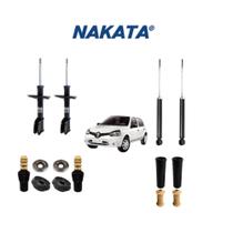 Kit amortecedor dianteiro e traseiro clio 2012/...