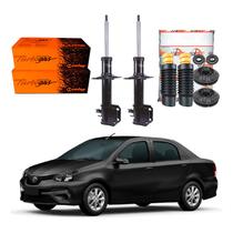 Kit Amortecedor Dianteiro Etios Sedan 1.5 2017 A 2021 Kit Amortecedor Dianteiro Etios Sedan 1.5 2017 A 2021