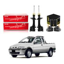 Kit Amortecedor Dianteiro Fiat Strada 1.3 2002 A 2005