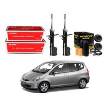 Kit Amortecedor Dianteiro Fit 1.4 2003 A 2008