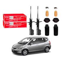 Kit Amortecedor Dianteiro Fit 1.5 2005 A 2008