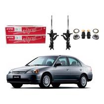 Kit Amortecedor Dianteiro Kayaba Civic 1.7 2002 A 2003