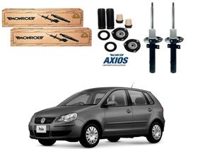 Kit amortecedor dianteiro monroe original volkswagen polo 1.6 2.0 2007 a 2011