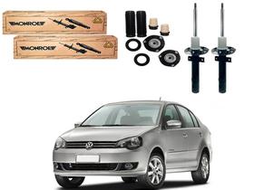 Kit amortecedor dianteiro monroe original volkswagen polo sedan 1.6 2010 a 2015