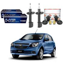 Kit amortecedor dianteiro nakata chevrolet agile 1.4 2009 a 2013