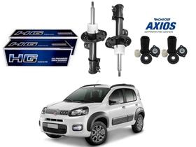 Kit amortecedor dianteiro nakata fiat novo uno way 1.0 1.4 2017 a 2019