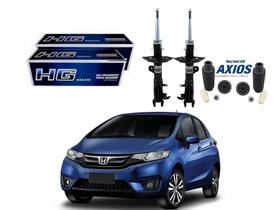 Kit amortecedor dianteiro nakata honda fit 1.5 2015 a 2017