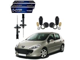 Kit amortecedor dianteiro nakata peugeot 307 1.6 2.0 2006 a 2012