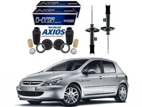 Kit amortecedor dianteiro nakata peugeot 307 1.6 2002 a 2006