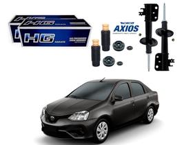 Kit amortecedor dianteiro nakata toyota etios sedan 1.5 2017 a 2019