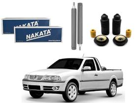 Kit amortecedor dianteiro nakata volkswagen saveiro g3 1.6 1.8 2.0 2000 a 2005