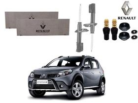 Kit amortecedor dianteiro original renault sandero stepway 1.6 2007 a 2013