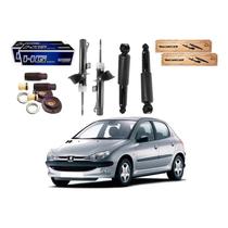 Kit Amortecedor Dianteiro Traseiro 206 1.6 1999 A 2008 Kit Amortecedor Dianteiro Traseiro 206 1.6 1999 A 2008