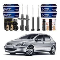 Kit Amortecedor Dianteiro Traseiro 307 1.6 2.0 2000 A 2006