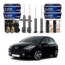 Kit Amortecedor Dianteiro Traseiro 307 1.6 2.0 2007 A 2012